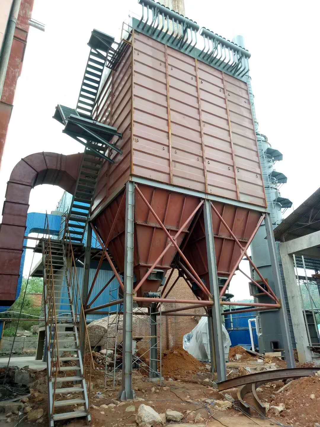 除塵：20T鍋爐布袋除塵器