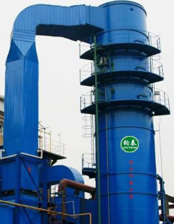 脫硝：脫硫脫硝塔